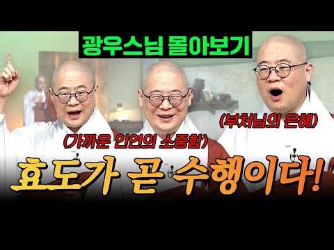 이번 추석~🌕 부모님께 감사하는 마음으로 들어보세요! 🤍ㅣ효도가 곧 수행 | #추석 #한가위 #법문 #광우스님 [광우스님 소나무 시즌 3 3편 몰아보기]