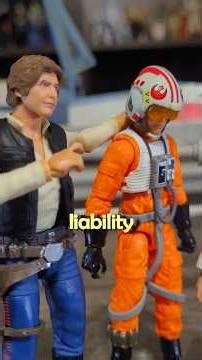 Luke Was NOT Qualified For This 🎯#starwars #clonewars #actionfigures