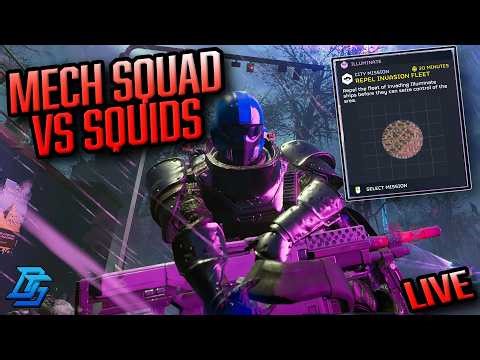 🔴 Helldivers 2: Mech Squad Vs Mindless Masses, REPEL INVASION MISSIONS! #helldivers2