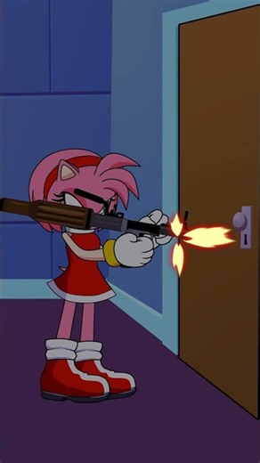 Amy is so hot tempered! Sonic the Hedgehog Parody #shorts #sonicthehedgehog