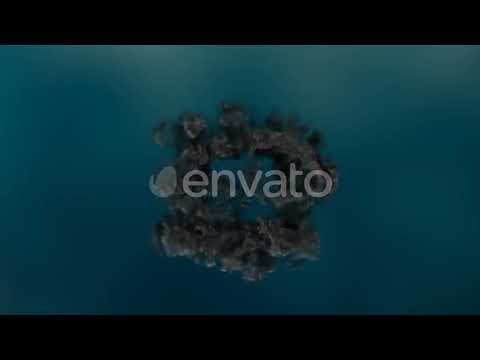 Smoke Square Explosion Stock Footage