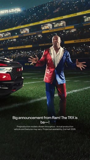 We’ll take it from here, @Terry Crews. THE TRX IS BACK 📣 | Ram Trx