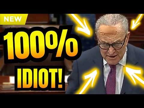 Chuck Schumer COMPLETELY INCOHERENT YESTERDAY on Senate Floor!
