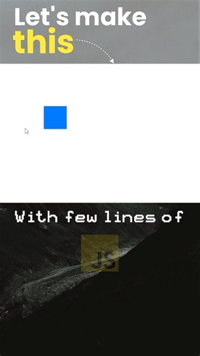 Move box with arrow keys using JavaScript.
