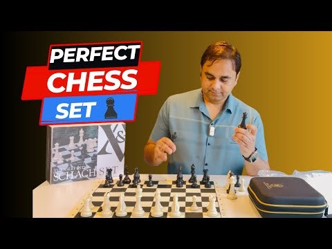 Best Silicone Chess Set | Foldable Tournament Chessboard + Weighted Pieces Review