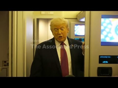 Trump touts 'good news' in Iran negotiations, rejects notion of tolls on Strait of Hormuz