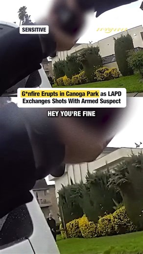 G*nfire Erupts in Canoga Park as LAPD Exchanges Shots With Armed Suspect G*nfire erupted in Canoga Park after LAPD officers exchanged shots with an armed suspect, prompting a large police response and neighborhood lockdowns. Authorities are investigating the incident as residents report hearing multiple shots, raising renewed concerns about public safety and violent encounters in Los Angeles. #CanogaPark #LAPD #BreakingNews #LosAngeles #OfficerInvolvedShooting #Gunfire #PublicSafety #CrimeNews #