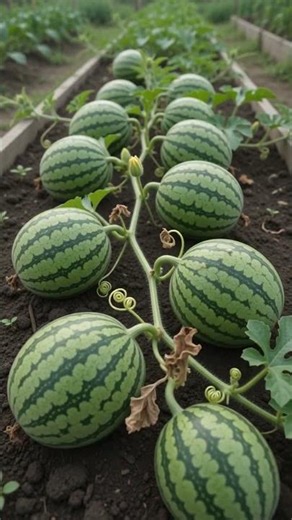 The Entire Life of a Watermelon in Seconds! 🌱