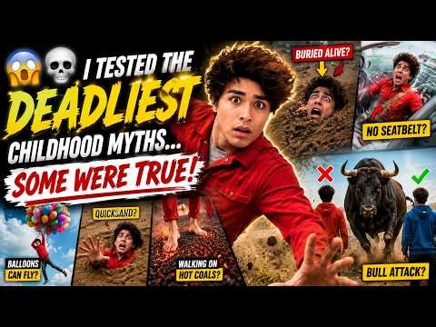 😱 I Tested The DEADLIEST Childhood Myths… Some Were TRUE!