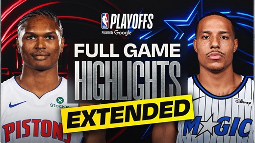 EXTENDED: #1 PISTONS at #8 MAGIC | FULL GAME 3 HIGHLIGHTS | April 25, 2026