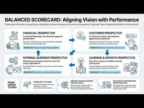 Balanced Scorecard | Measure Strategy the Right Way | [Summary] | #balancedscorecard #strategy