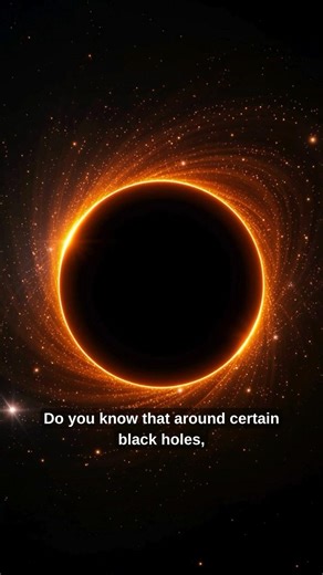 Around certain black holes light itself travels in perfect circle, trapped in eternal orbit forever?