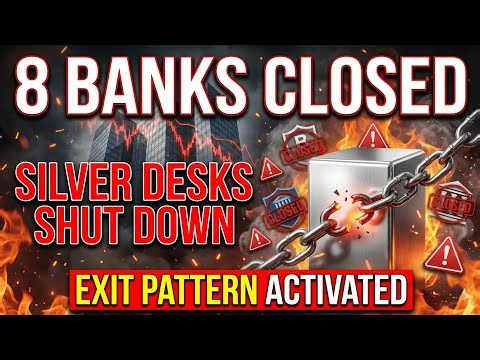 Why 8 Major Banks Just Closed Silver Desks | They See What's Coming ( Exit Pattern Activated )
