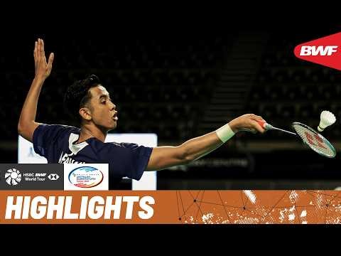 Dong Tian Yao vs Alwi Farhan | Fast-paced attacks and pinpoint placement