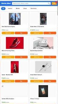 I Made AMAZON Clone Using Only HTML, CSS & JavaScript | No Framework 🔥😱