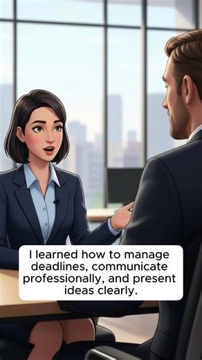 Many candidates fail interviews not because of skills, but because of poor communication. This video shows a real, professional job interview conversation — from entry to exit. Watch how to answer interview questions confidently and speak professional English in a real interview setting. Perfect for students, freshers, and job seekers. 👉 Follow our page to learn Interview English, Spoken English, and Career Communication. | Learn & Speak English