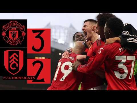 SESKO AT THE STRETFORD END! 🔥 | Man Utd v Fulham | Highlights