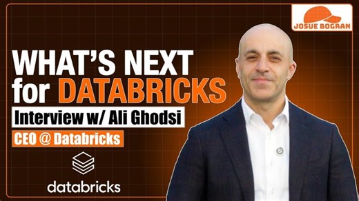 Conversation with Databricks CEO Ali Ghodsi on Lakewatch, Genie Code, IPO, and What’s Next | Josue “Josh” Bogran