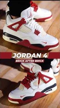 Air Jordan 4 Brick After Brick #weartesters #sneakers