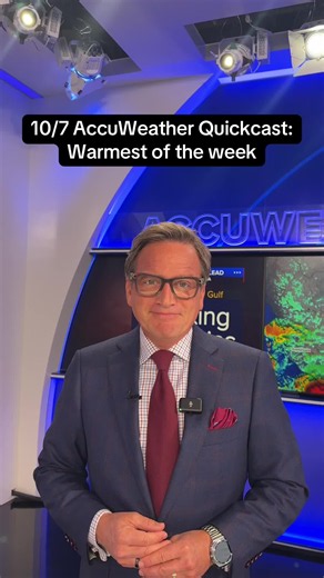 10/7 AccuWeather Quickcast: Thursday is the warmest day of the week and the dry stretch continues through Saturday before remnants of Tropical Storm Isaias brings rain to the northeast on Sunday. @leegoldbergabc7ny