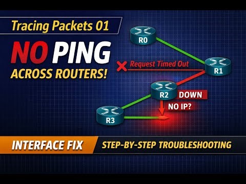 Why This Ping Failed (Interface Shutdown & Missing IP)