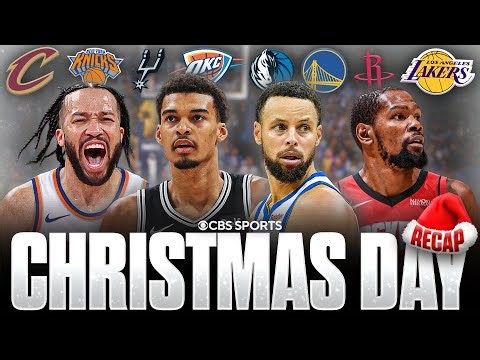 2025 NBA Christmas Day Recap: Knicks STORM Back vs Cavaliers, Rockets Rout Lakers + MORE