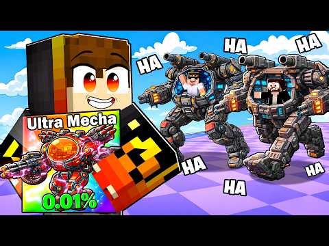 I PRETENDED To Be a NOOB Then Used SECRET MECHA in Roblox!
