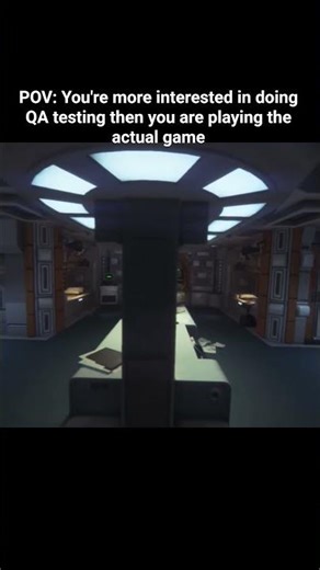 Don't turn v sync back on after lol #gaming #horrorgame #funny #glitch #alienisolation