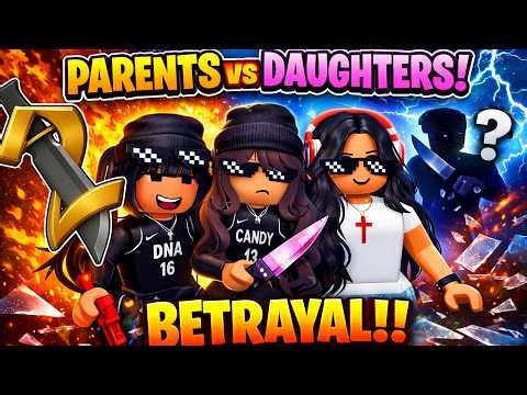 Betrayal in MM2! Parents vs Daughters Gets EPIC in LFG Fam Gaming 😱🔪