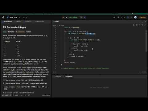 13. Roman to Integer | LeetCode