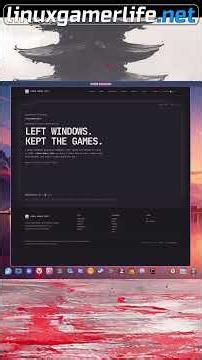 I built a terminal based website! #linuxgaming #gaming #vibecoding