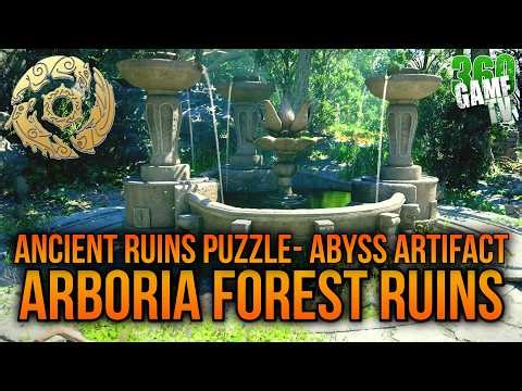 Crimson Desert Arboria Forest Ruins Puzzle Solution - Ancient Ruins - Abyss Artifact Location