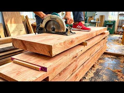 Incredible Patterns Panels // Making the Most Beautiful Curved Table I've Ever Crafted!