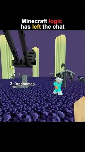 (PART 3) Illegal Minecraft Logic 💀😲 #shorts #minecraft