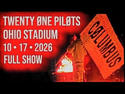 Twenty One Pilots - Live at Ohio Stadium - Columbus Ohio - October 17 2026 - Full 4K Concert