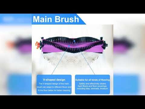 Overview: Accessory Kit for Eureka J15 Ultra Robot Vacuum Cleaner Replacement Parts.1 Main Brush...
