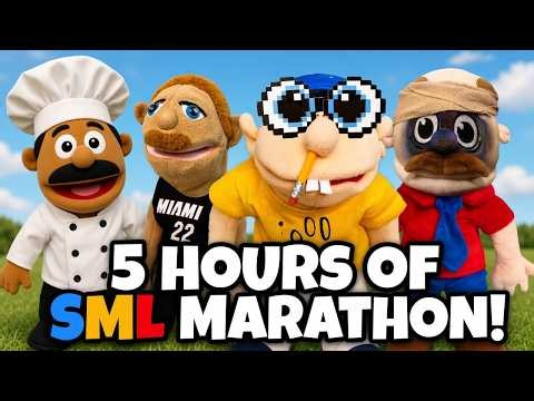 5 HOURS Of 'FUNNIEST' Jeffy Videos! | SML Marathon