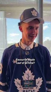 Q&A with Alex Bilecki - “Another quality Tim’s order. Get to know the Leafs second round pick”