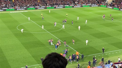 Todo lo que pasó en el 90': Celebración del FC Barcelona y reacción Real Madrid