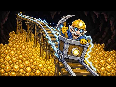 This is a mining game where you don't mine