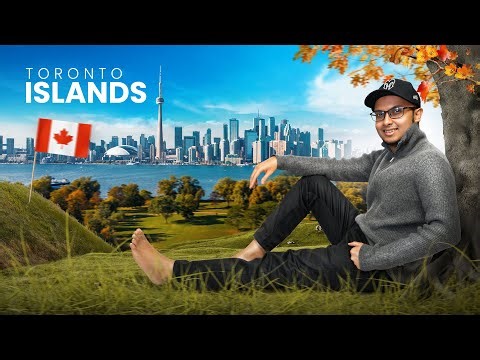 আস্ত লেকের মাঝে কি অপরূপ দ্বীপপুঞ্জ!! কানাডার সুখের দ্বীপ - Toronto Islands Tour 🇨🇦