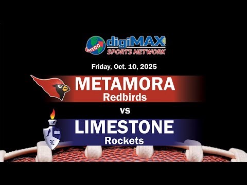 2025-2026 Football | Metamora Redbirds vs Limestone Rockets | 10/10/25