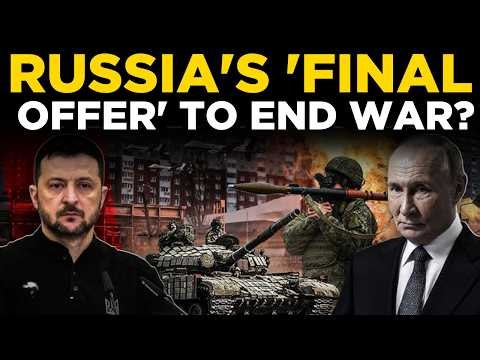 PUTIN'S PEACE OFFER LIVE | REVEALED, Putin's Shocking 'Final Ultimatum' To End Russia-Ukraine War