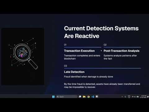 Beyond Cryptographic Validation | AI-Based Blockchain Fraud Detection Demo | E23CSEU1250