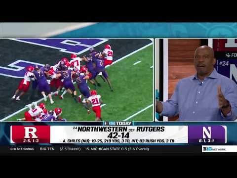 Northwestern's Aidan Chiles Shines in Dominant in Over Rutgers | B1G Today
