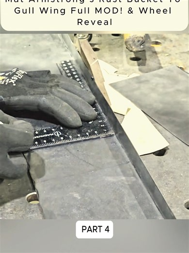 Mat Armstrong's Rust Bucket To Gull Wing Full MOD! & Wheel Reveal (4)#mod #rust #mat #gull