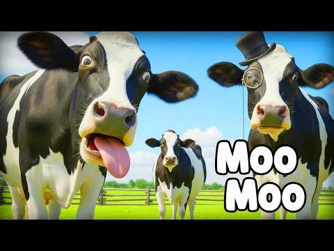 Cow Dance 🐄 │ Funny Cow Video 7 (Moo Moo)