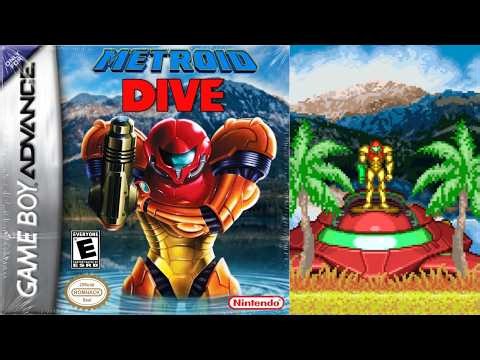 Metroid: Dive (GBA) Metroid: Zero Mission Romhack | Longplay