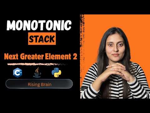 Next Greater Element II (Circular Array) | Brute Force + Monotonic Stack | Python, C++, Java