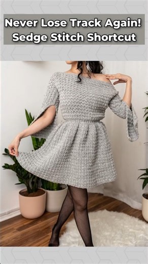 Never Lose Track Again! Sedge Stitch Shortcut!